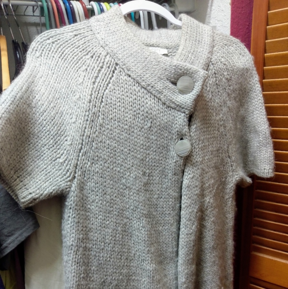 Ann Taylor Loft Wool/Alpaca cardigan, XL